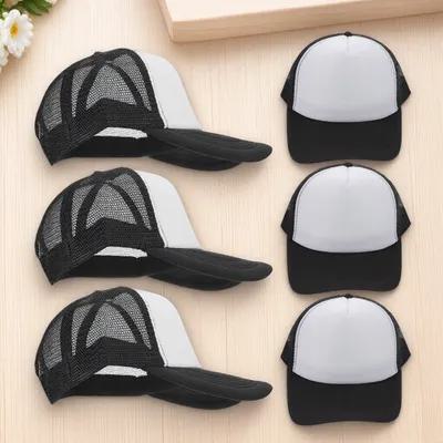Hat Sublimation Blank - 10Pcs Blank Baseball Caps Mesh Design