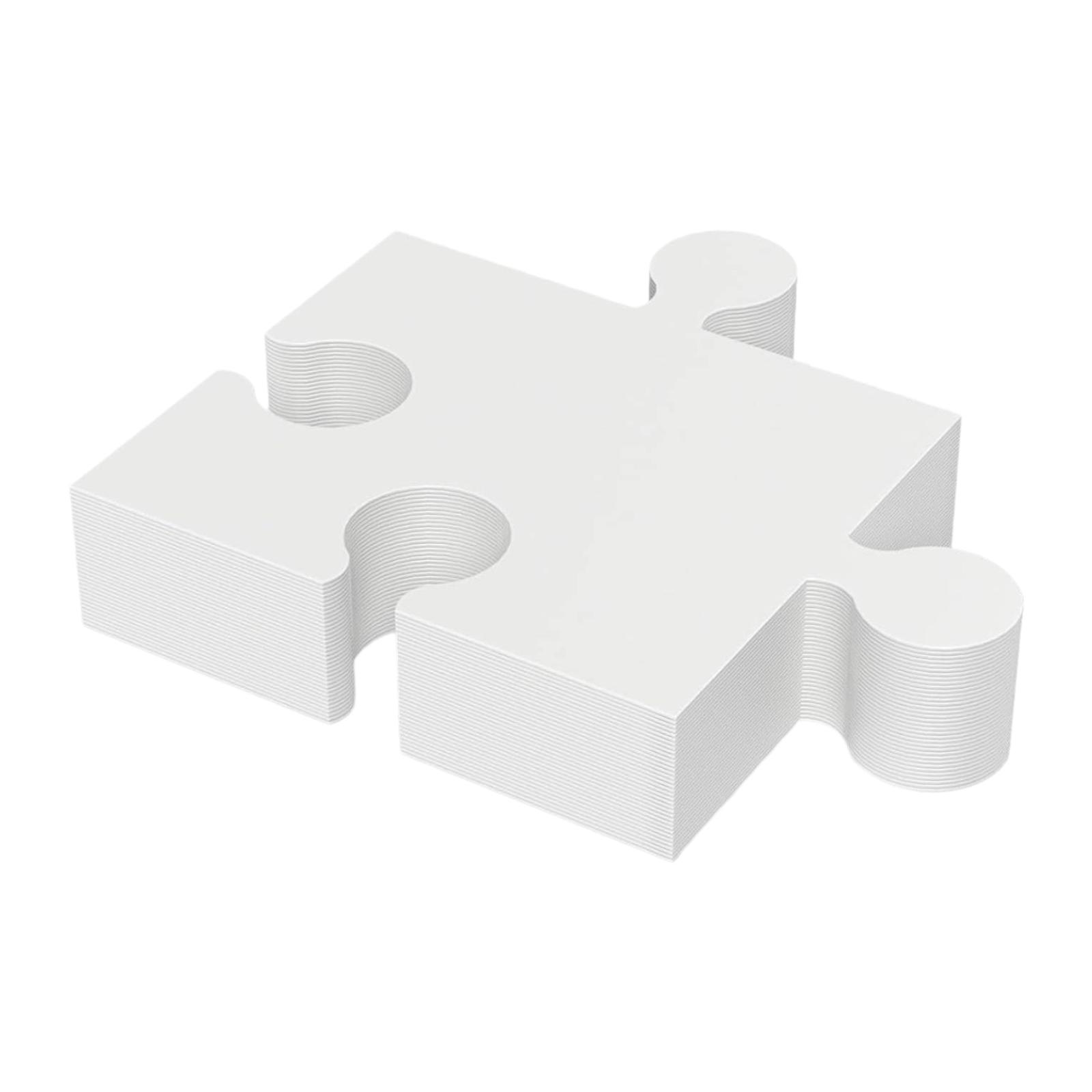 30x Puzzle Pieces Coloring Dra - огляд і ціна Puzzle Blank White