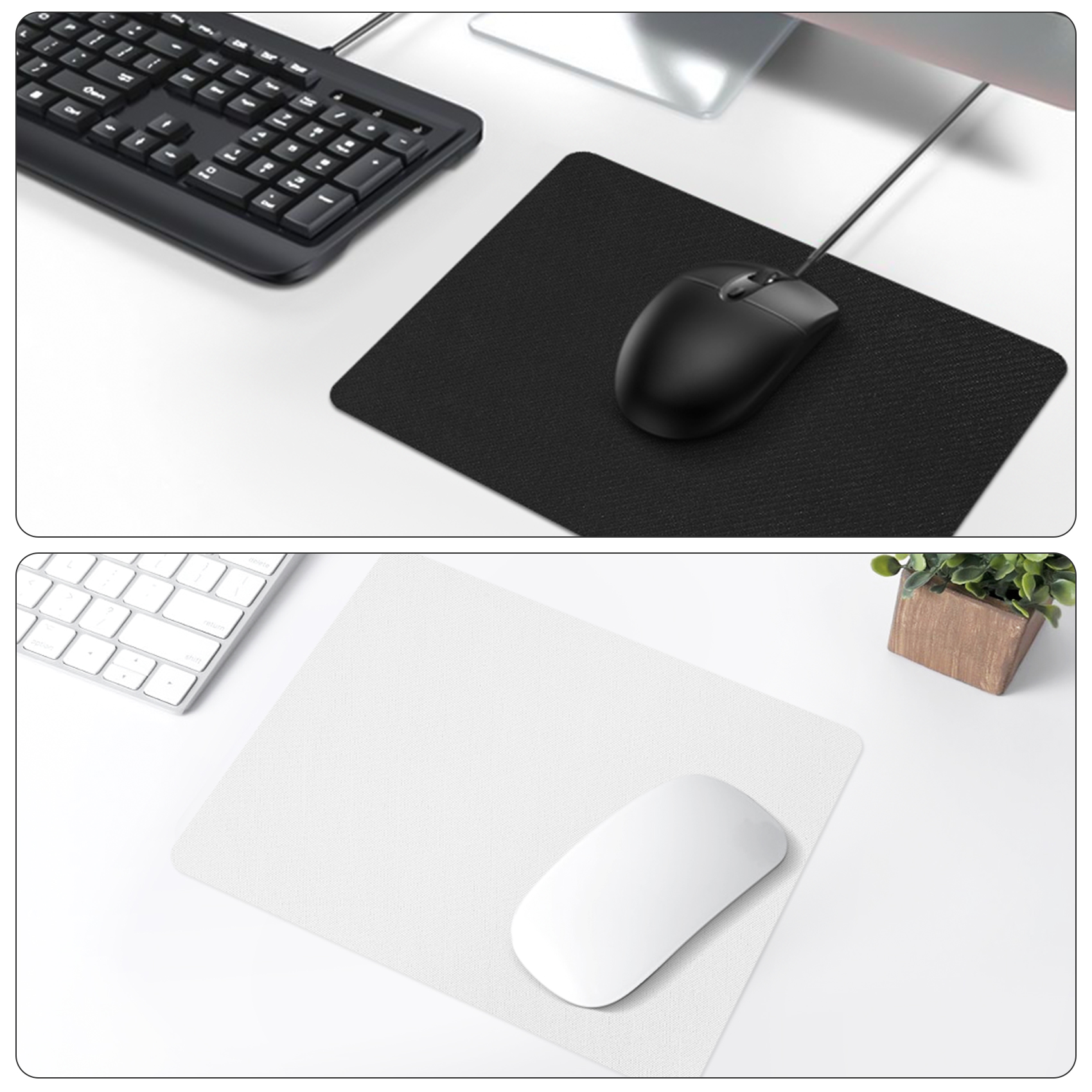 HOT SALE 10Pcs Blank Mouse Pad - огляд і ціна Mouse Pad Blank Sublimation