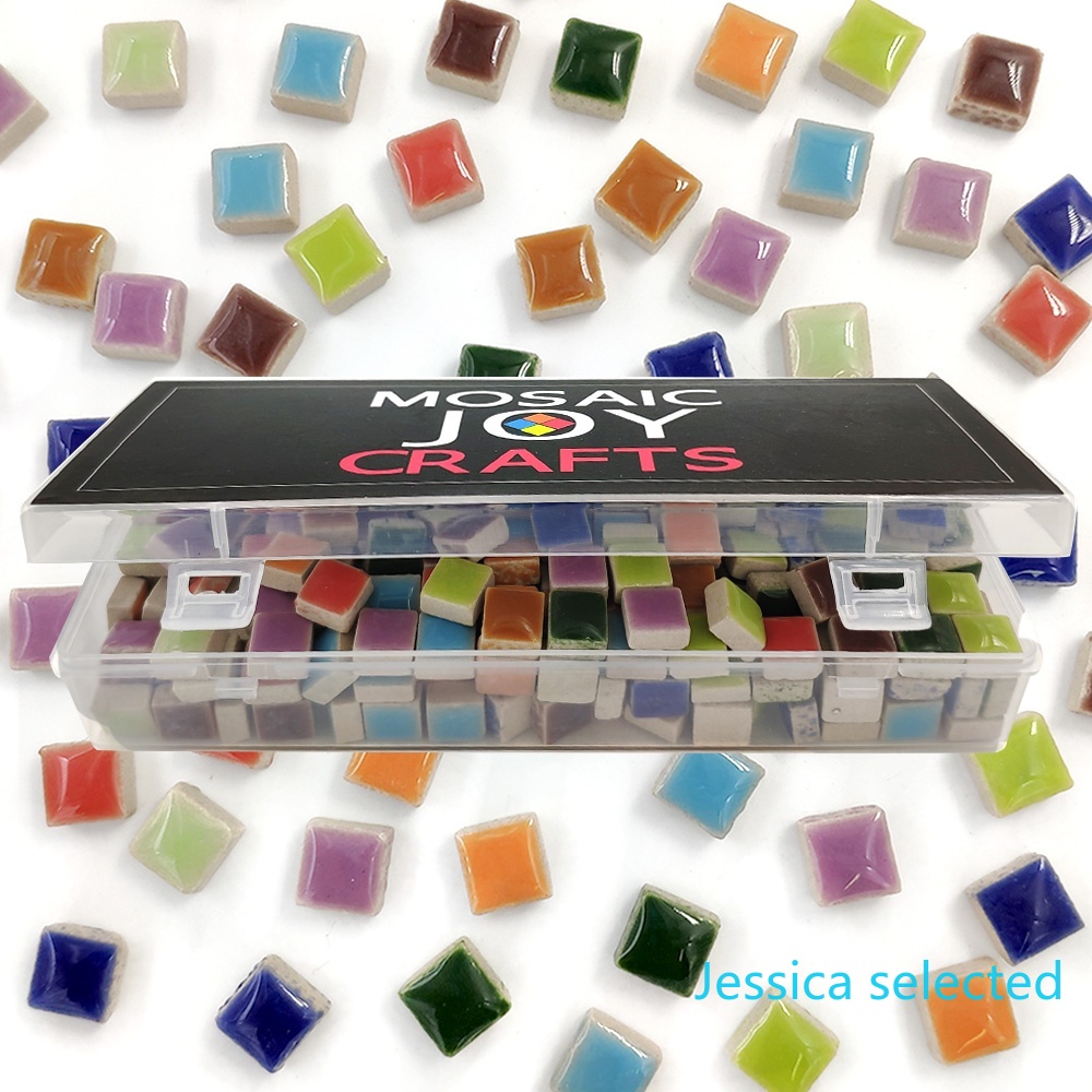 100g DIY Ceramic Mosaic Tiles  - огляд і ціна Ceramic Tile Blank