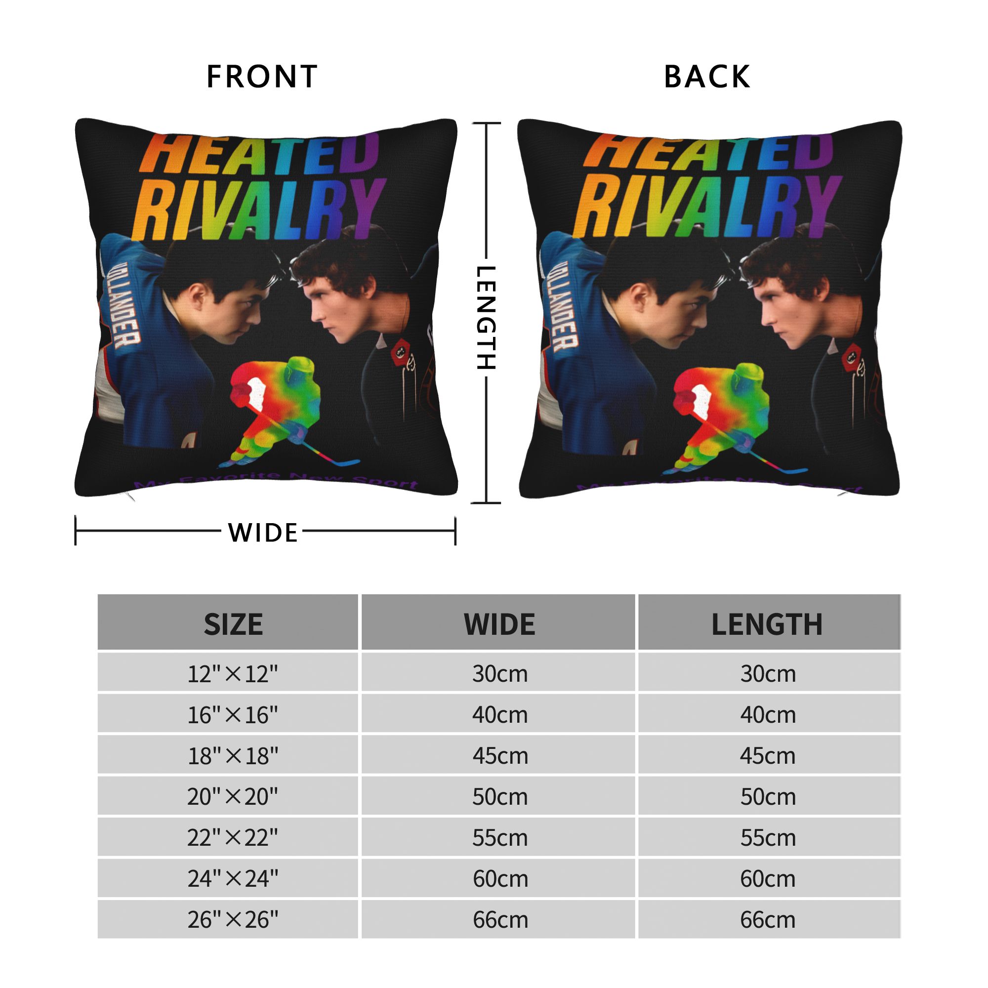 Ilya Rozanov And Shane Holland - огляд і ціна Pillow Cover Sublimation