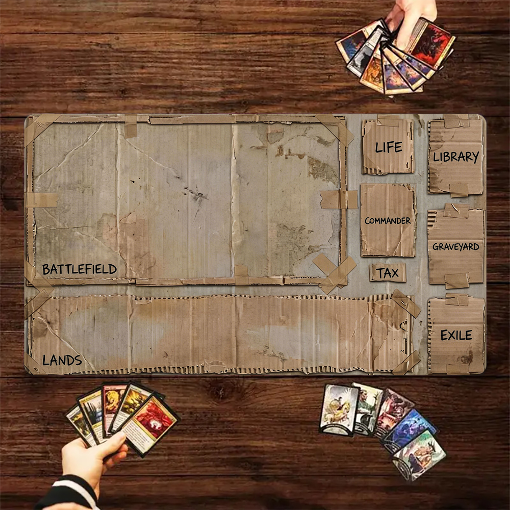 Cardboard Style Magic Card Bat - огляд і ціна Door Mat Blank