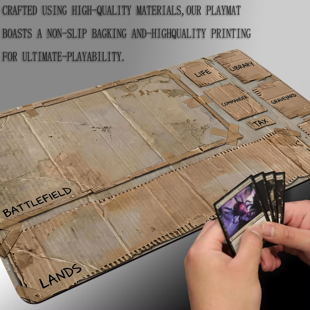 Cardboard Style Magic Card Bat - огляд і ціна Door Mat Blank